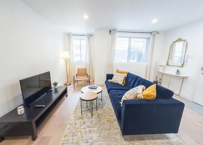 Cozy 1Bed In Downtown 3Min To Metro Free Parking